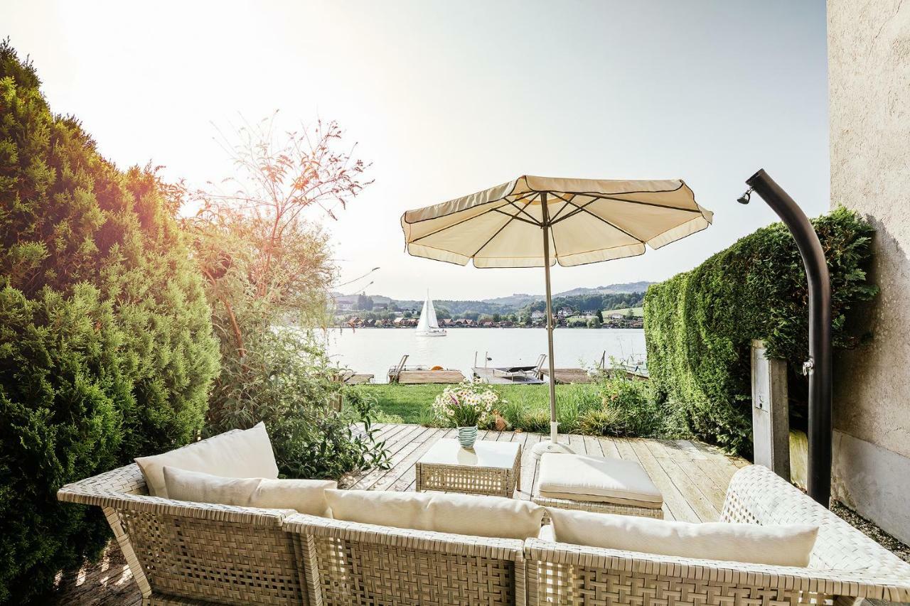 Appartement Am See Lamperstätten エクステリア 写真